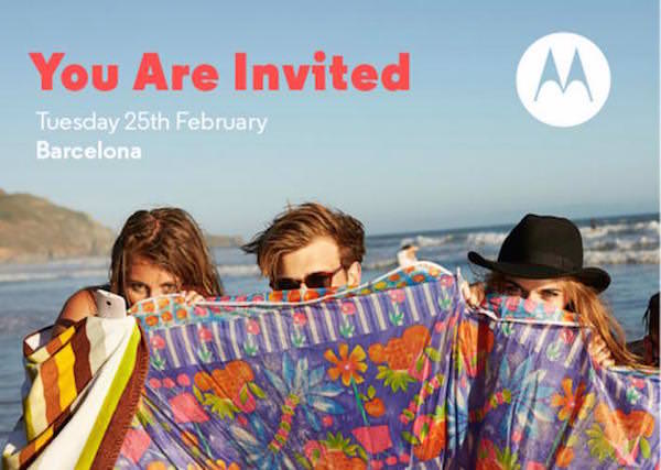 Motorola Invitation 25 Fevrier 2015