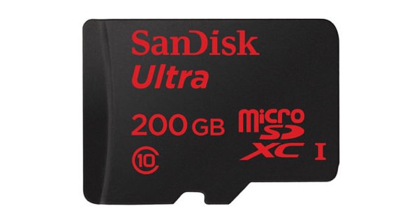 Carte Micro SD SanDisk 200 Go