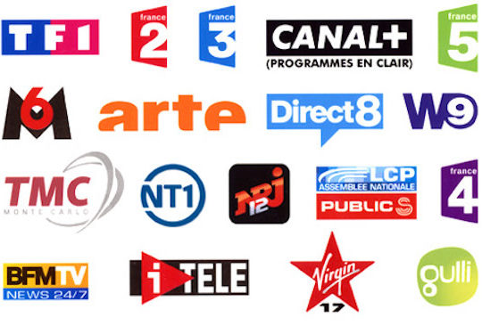 Chaines Television Logos