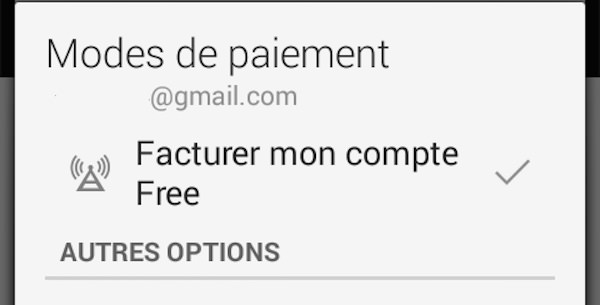 Google Play Facture Free Mobile