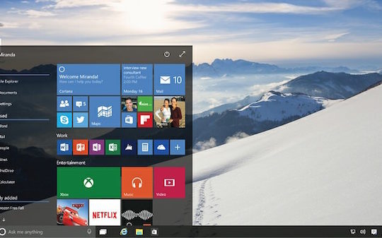 Windows 10 Bureau