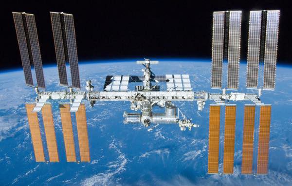 Th International Space Station After Undocking Of STS 132 600x382