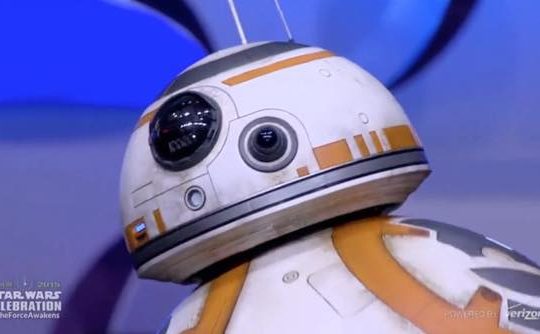 BB8 on stage