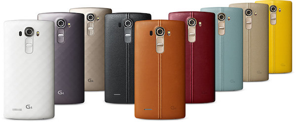 LG G4 Cuir Coloris