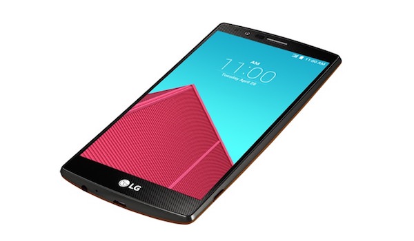 LG G4 Officiel Noir Avant