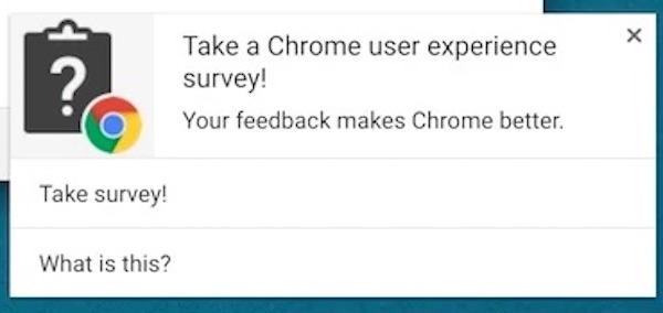 Chrome Extension Questionnaires Google