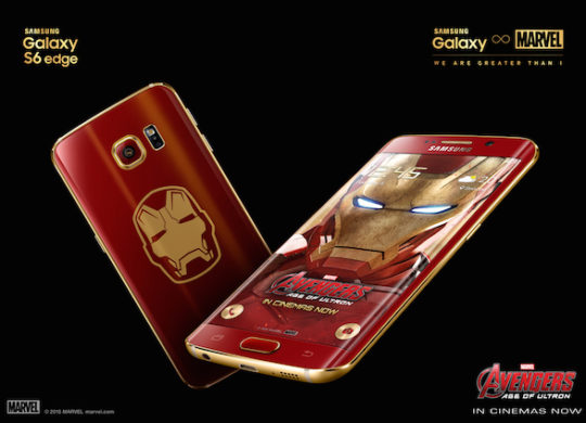 Galaxy S6 Edge Edition Iron Man 2