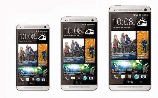 HTC One Tailles