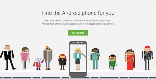 Google Trouve Smartphone Adapte