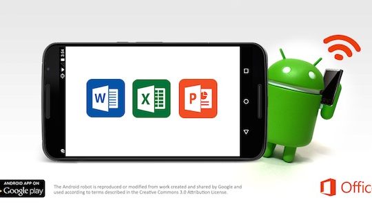 Microsoft Office Word Excel PowerPoint Android