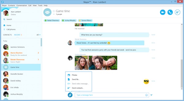 Skype Application Bureau Windows