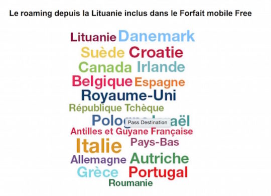 free mobile liutuanie