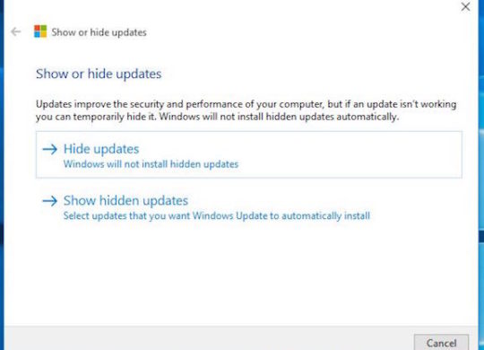 Windows 10 Bloquer Mises a Jour
