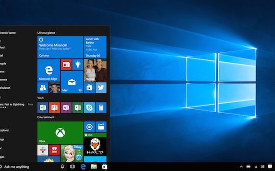 Windows 10 Version Finale Bureau