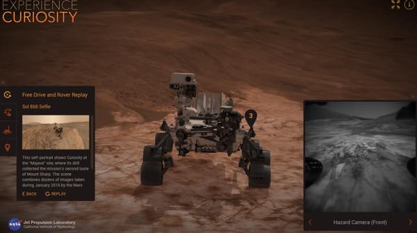 Pilotez Curiosity à partir de votre navigateur ! - KultureGeek