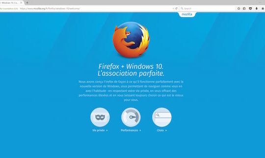 Firefox Windows 10