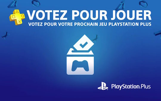 PlayStation Plus Votez Pour Jouer