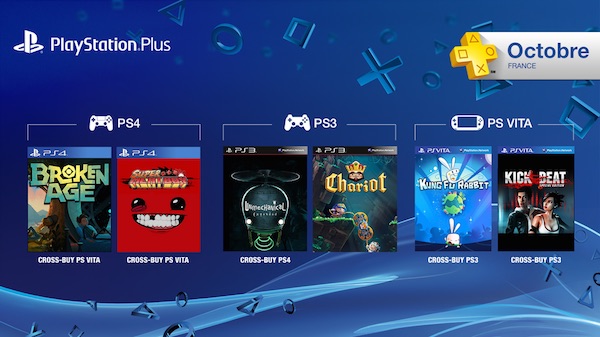 PlayStation Plus Jeux Offerts Octobre 2015