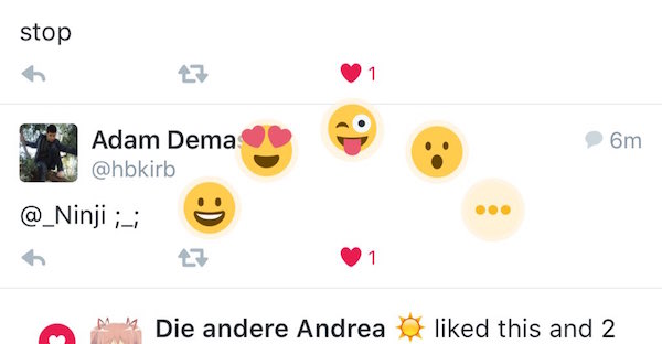 Twitter J'aime Emoji