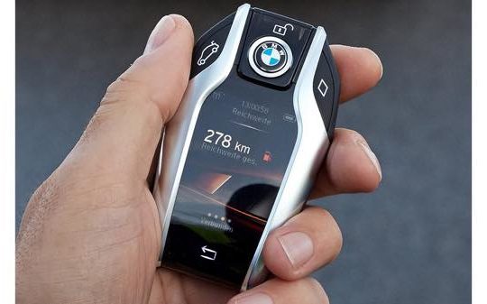 Clef tactile BMW