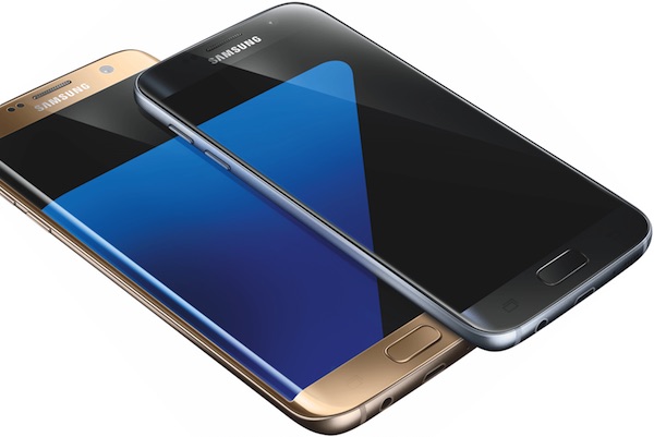 Galaxy S7 Galaxy S7 Edge Gris Or Rendu Presse