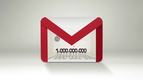 Gmail 1 Milliard Utilisateurs