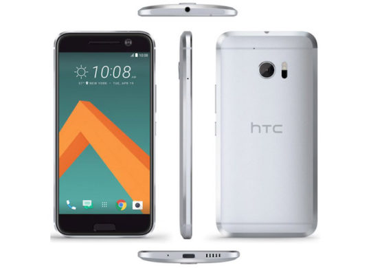 HTC 10 Avant Arriere Promotionnel