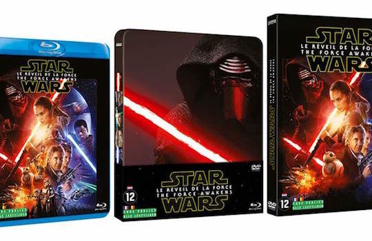 Star Wars Reveil Force DVD BluRay