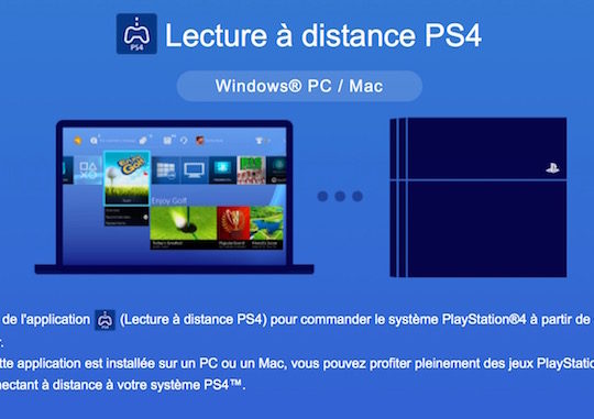 PlayStation 4 Lecture Distance