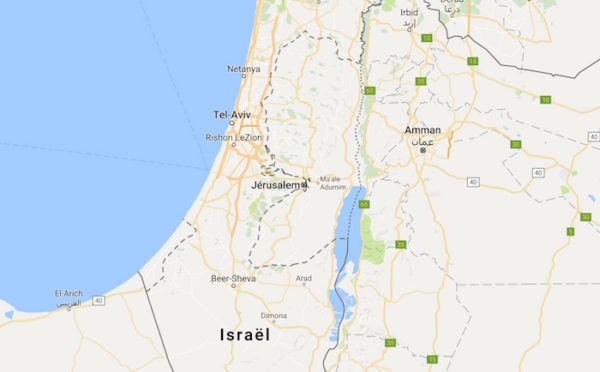 Google Maps Israel Palestine