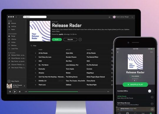 Spotify Radar des Sorties Playlist