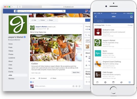 Facebook Offres Emploi Pour Entreprises