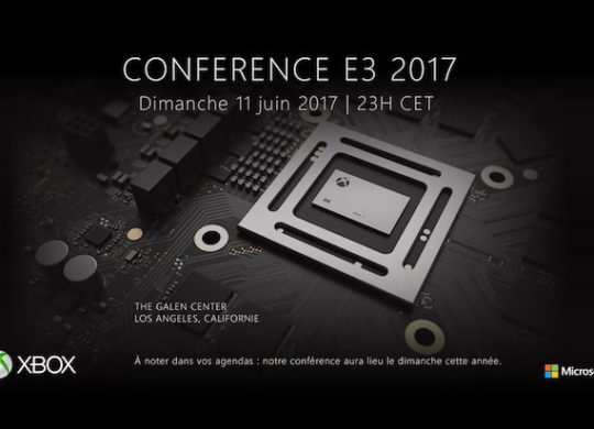 Xbox Scorpio Conference 11 juin 2017 E3