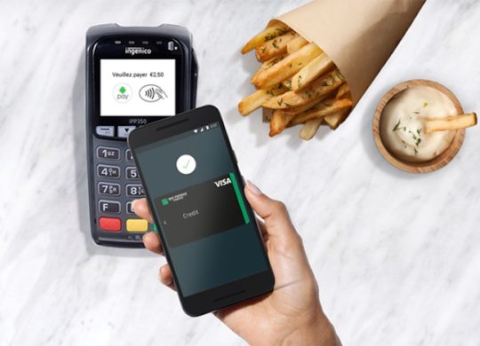 Android Pay Belgique