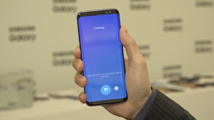 Galaxy S8 Bixby Assistant Vocal