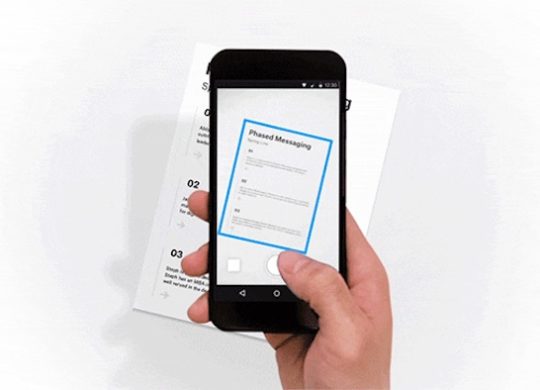 Dropbox Application Android Scanner