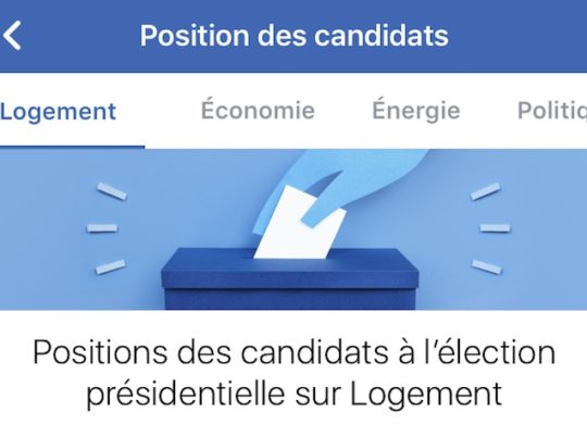 Facebook Election Presidentielle 2017 Programmes Candidats 2
