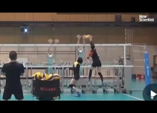 robot volley ball