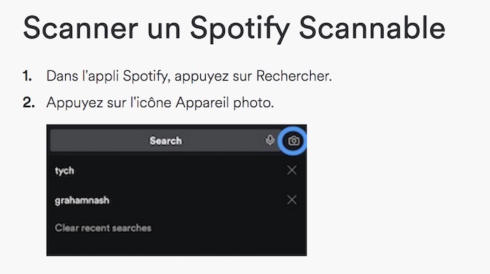 Spotify QR Codes Comment Scanner