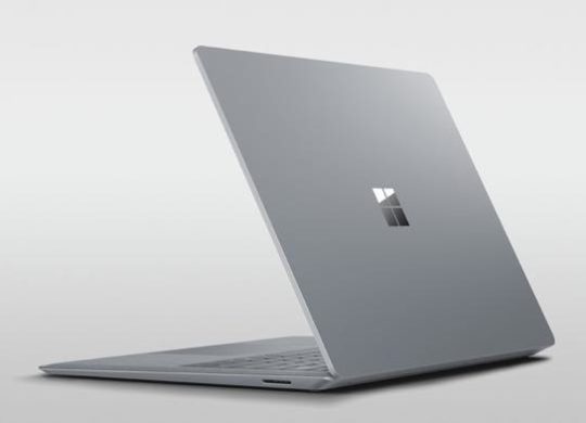 Surface Laptop Officiel Dos