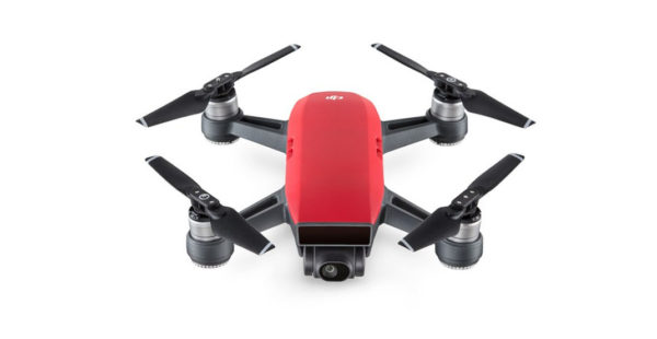 Dji Spark Lava Red Front 3 4