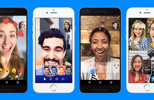 Facebook Messenger Appels Video Reaction Filtres Effets