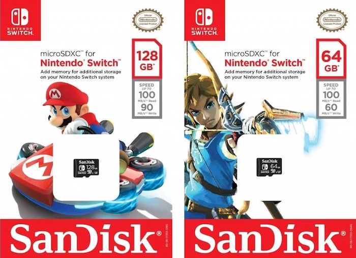 Nintendo Switch Carte MicroSD Officielle