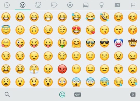 WhatsApp Nouveaux Emojis