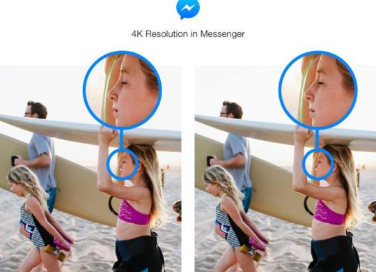 Facebook Messenger Envoi Photos 4K 4