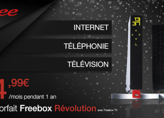Promo Freebox Revolution 4.99 Euros Decembre 2017