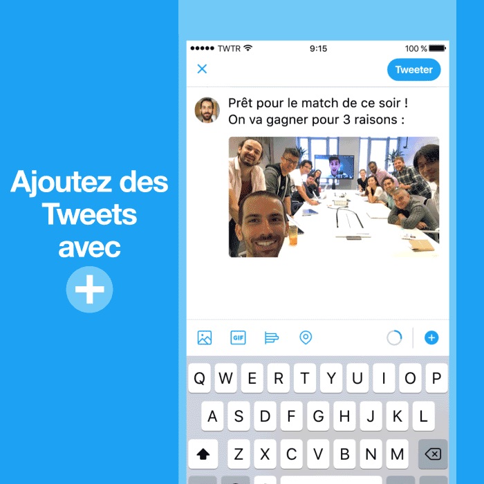 Twitter Fonctionnalite Discussions Plusieurs Tweets