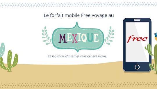 free mobile mexique