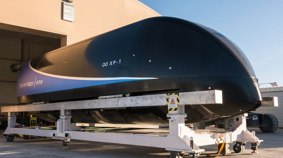 Virgin Hyperloop One : nouveau record de vitesse, à 387 km/h - KultureGeek