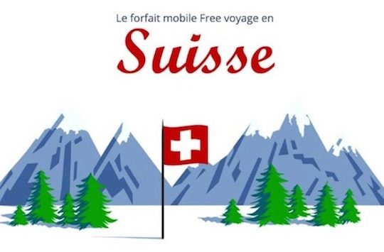 romaing free mobile suisse